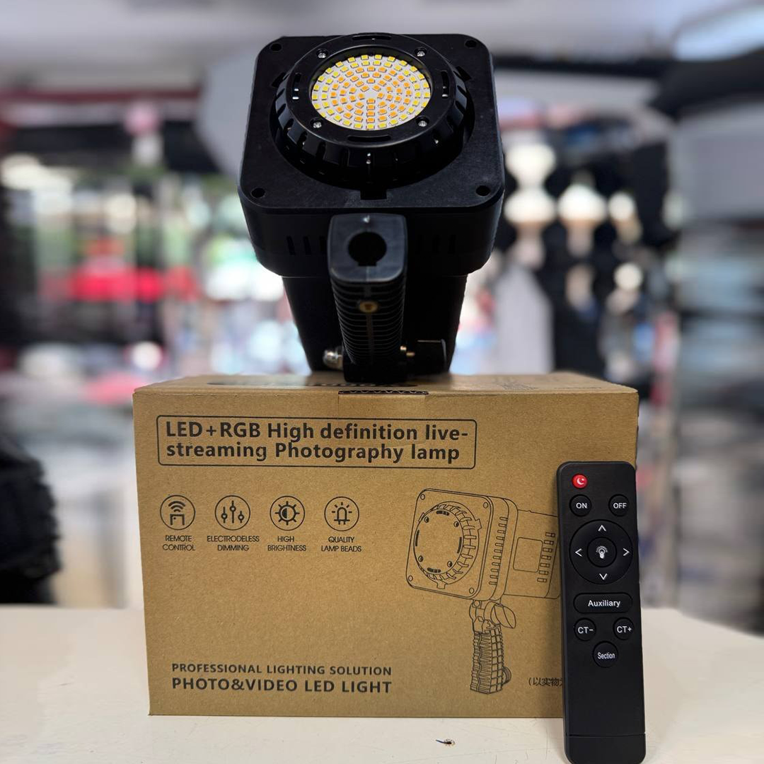 100W Photography LED Light with Softbox & Tripod – Professional Studio Lighting Kit for Makeup Artists & Content Creators