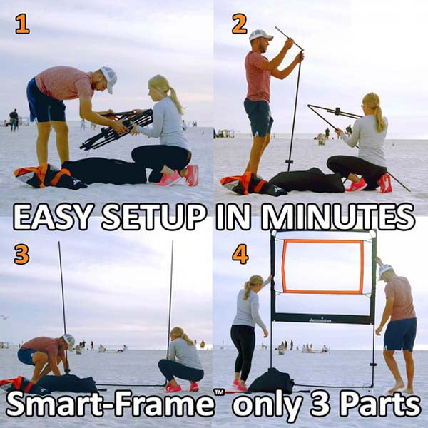 Indoor Outdoor Paddle Game Set No Boundaries Family Sports Game