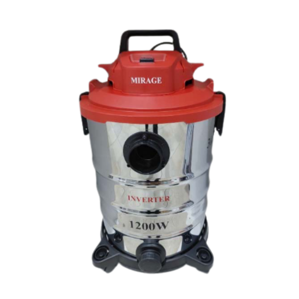 MIRAGE M-CV20L / M-CV30L Wet & Dry Vacuum Cleaner – 1200W Inverter Motor with HEPA Filter, 20L or 30L Capacity