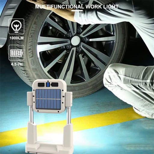 Portable Foldable Waterproof Outdoor High Power Courtyard Solar Light – Efficient Outdoor Lighting