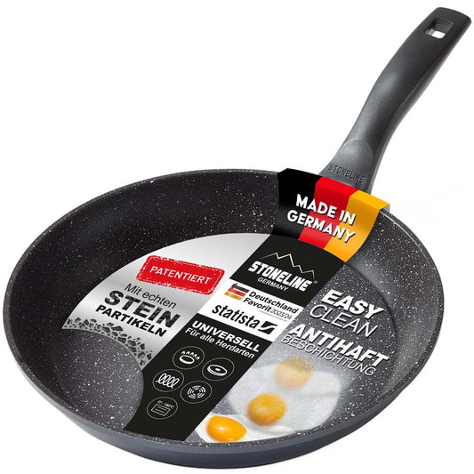 STONELINE 28cm Non-Stick Frying Pan with Stone Particle Coating