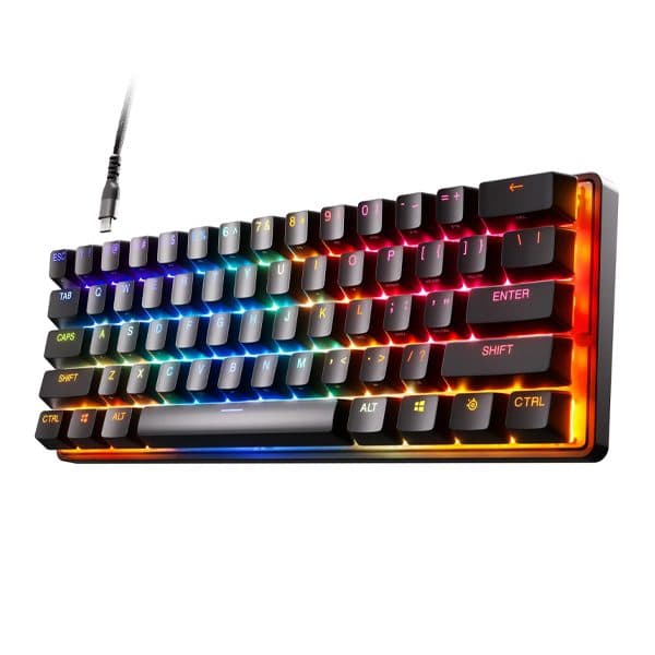 SteelSeries Apex Pro Mini - لوحة مفاتيح الألعاب المدمجة "غير مستخدمة"