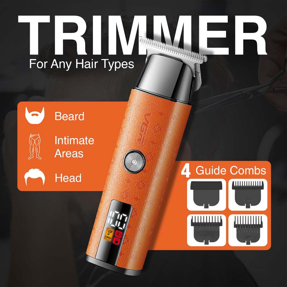 VGR V-943 Professional T-Blade Hair and Beard Trimmer with Turbo Mode