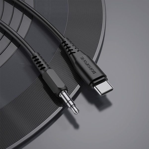 كيبل صوت بوروفون AUX BL8 إلى USB-C