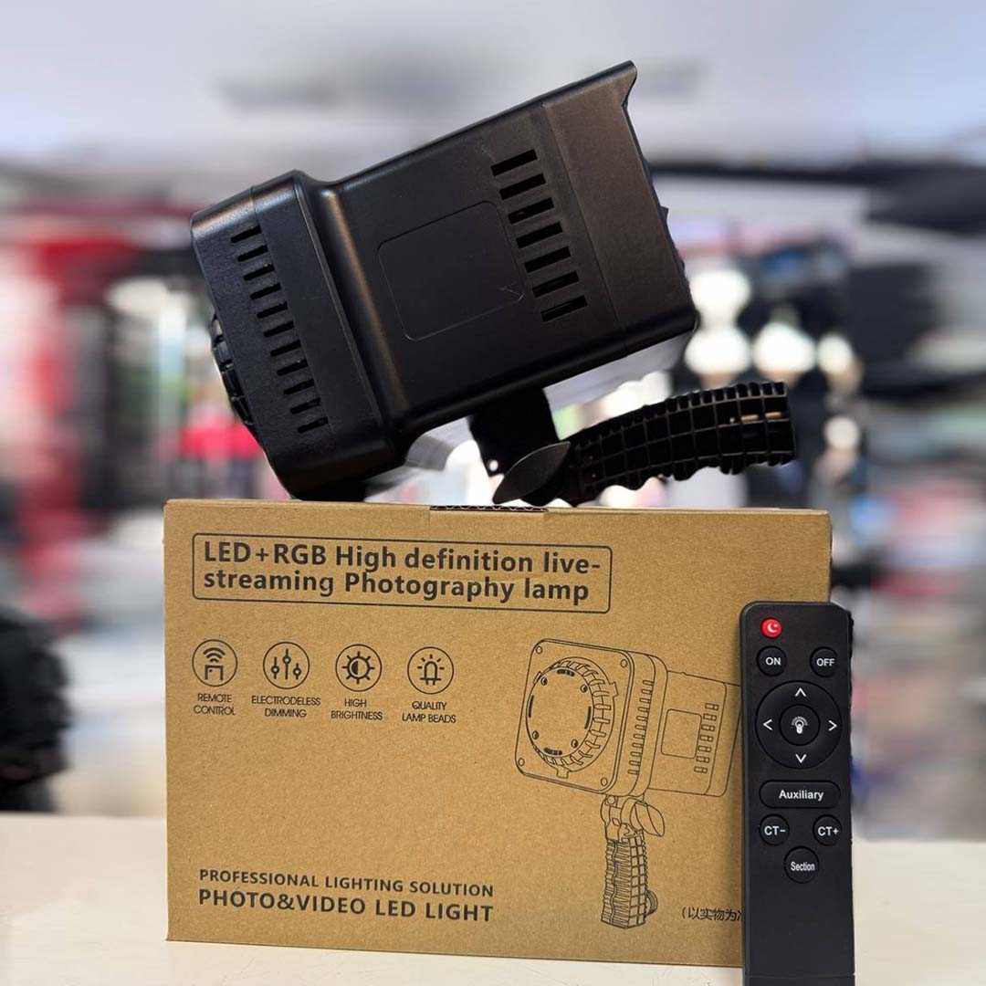 100W Photography LED Light with Softbox & Tripod – Professional Studio Lighting Kit for Makeup Artists & Content Creators