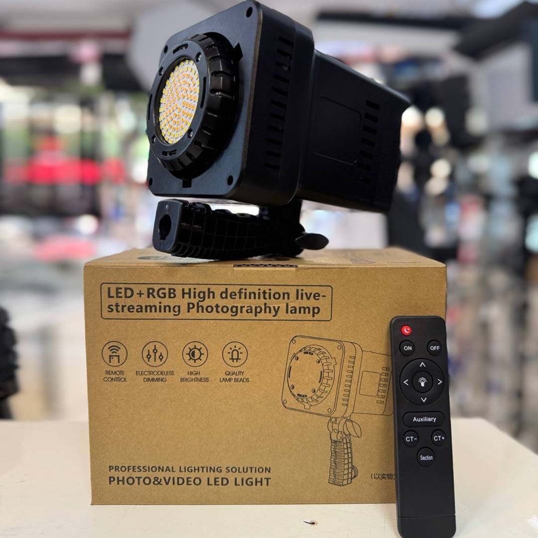 100W Photography LED Light with Softbox & Tripod – Professional Studio Lighting Kit for Makeup Artists & Content Creators