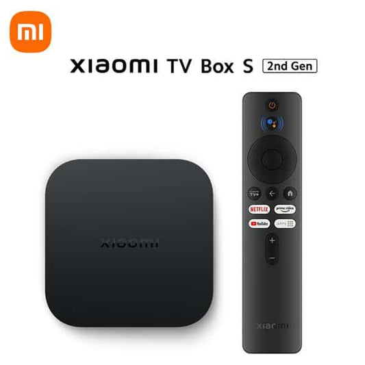 Original Global Version Xiaomi TV Box S 2nd Gen 4K Ultra