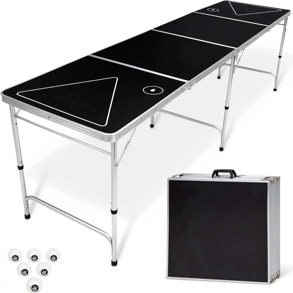 CRIVIT Portable Folding Table with Carrying Handle