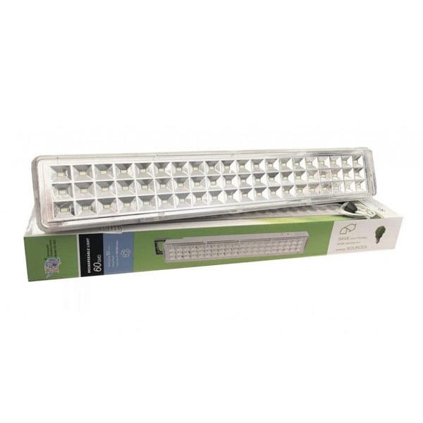 ضوء الطوارئ 60 لمبة ليد Kd-860 2Hs 40X7X4 سم