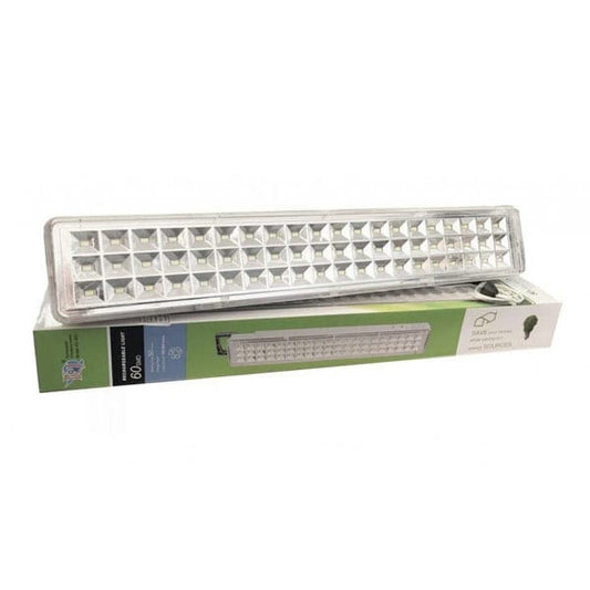 ضوء الطوارئ 60 لمبة ليد Kd-860 2Hs 40X7X4 سم