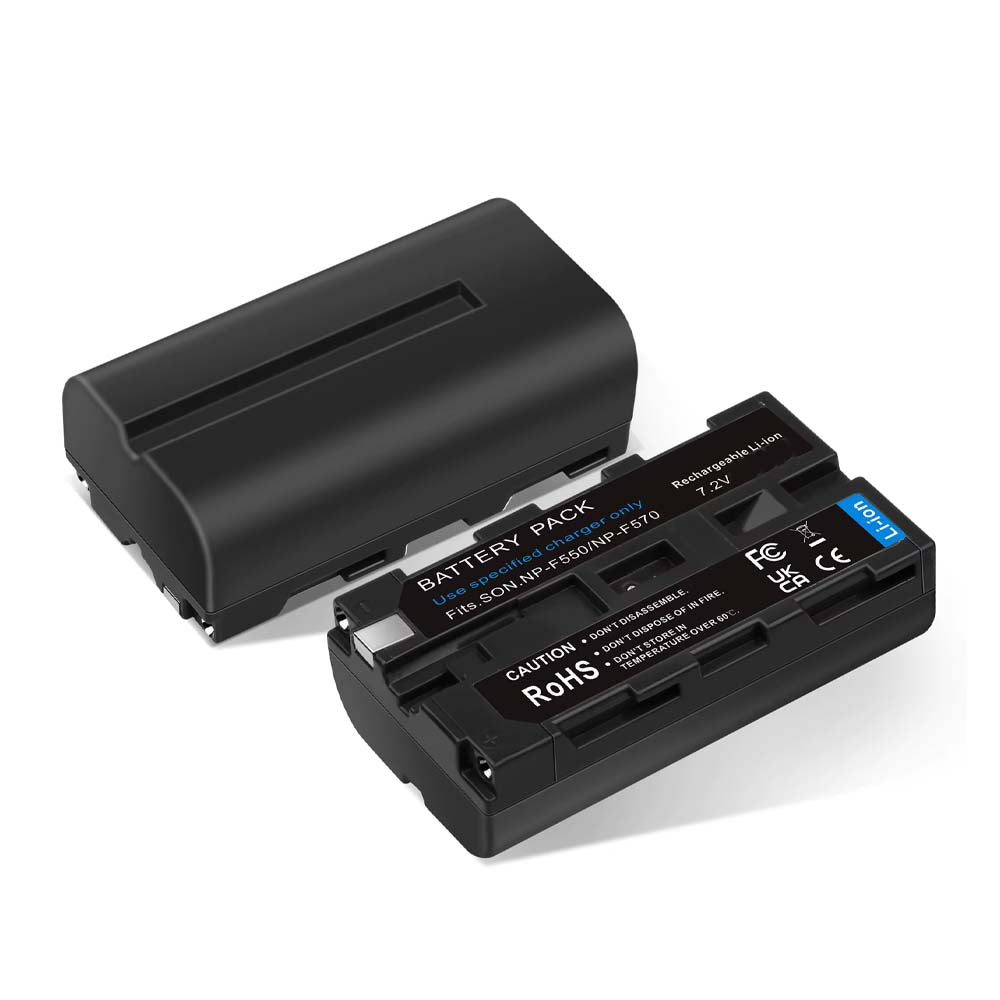 Camera NP-F550 F570 Battery & Dual Slot Charger Kit