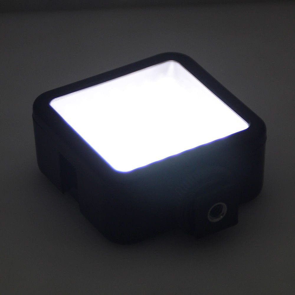 مصباح فيديو W49 LED صغير لمدونات الفيديو وتصوير الهواتف وكاميرات DSLR