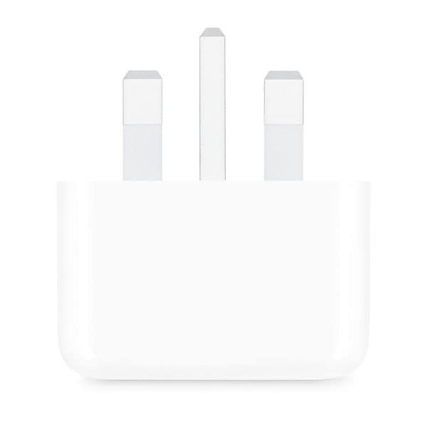 محول الطاقة الأصلي من Apple بقدرة 20 وات ومنفذ USB-C