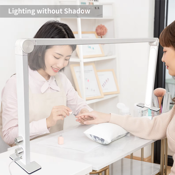 Half Moon Nail LED Desk Lamp 36W Foldable Manicure Light