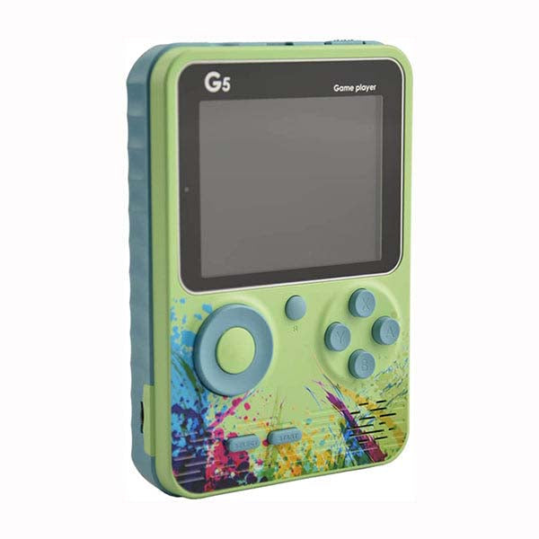 G5 Game Box - 500 Retro Games in 1 Mini Game Console Colorful LCD Screen with TV Output USB Rechargeable Portable Gaming Console Classic Games