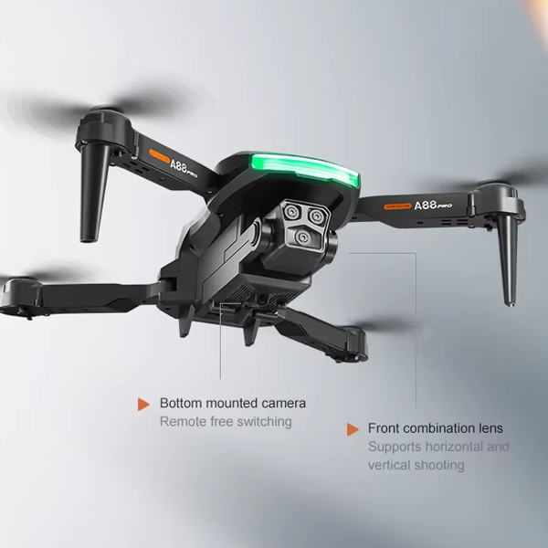 A88 Optical Flow Drone Dual Camera Foldable Quadcopter