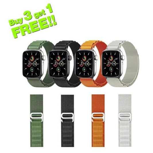 Alpine Loop Nylon Band Strap For Apple Watch