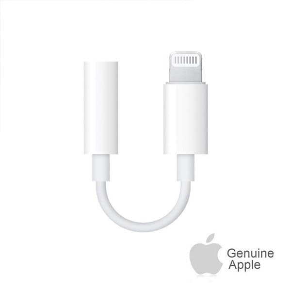 Apple Lightning to 3.5 mm Headphone Jack Adapter (Original 100%)