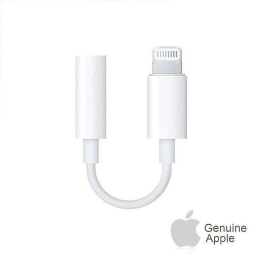 Apple Lightning to 3.5 mm Headphone Jack Adapter (Original 100%)