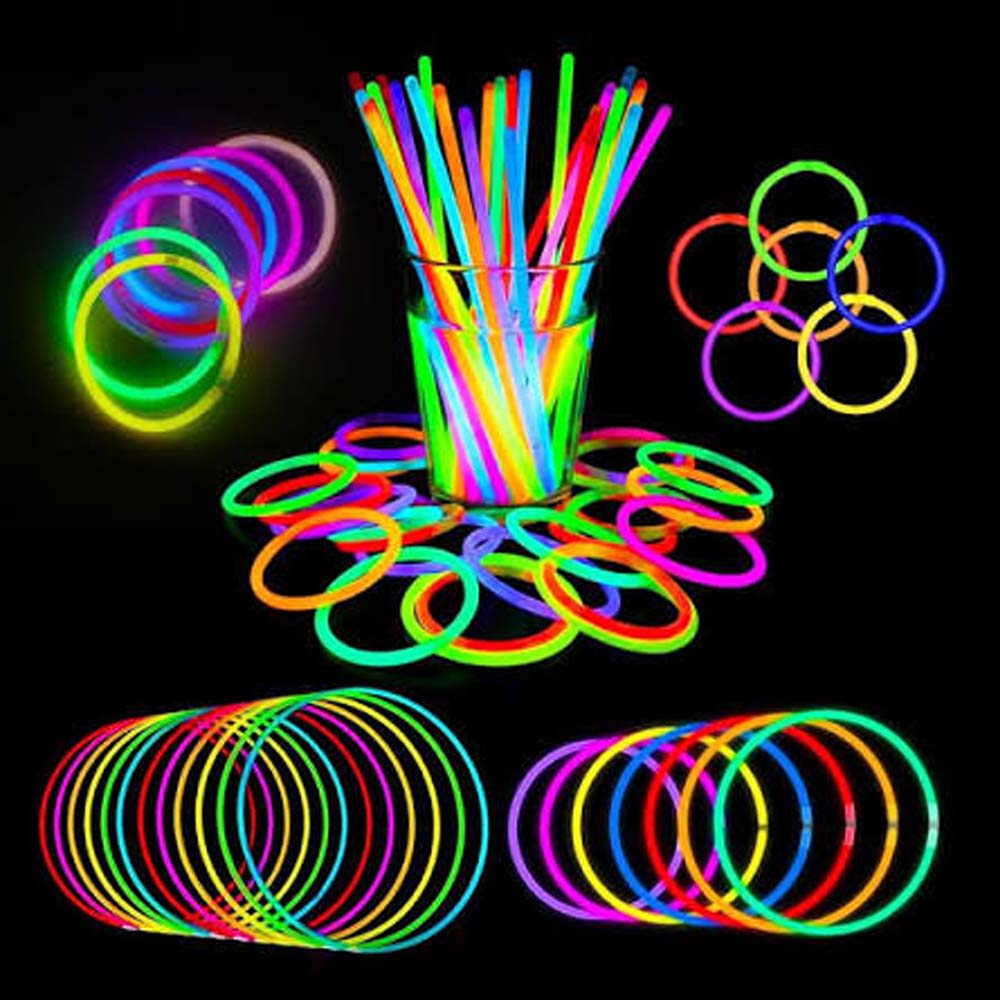 Glow Stick Party Set with Glowing Glasses Accessories