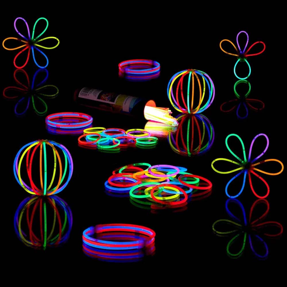 Glow Stick Party Set with Glowing Glasses Accessories
