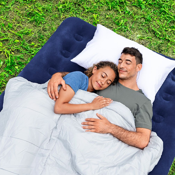 Bestway Double Air Bed 191 x 137 x 22 cm Inflatable Air Mattress for 2 People