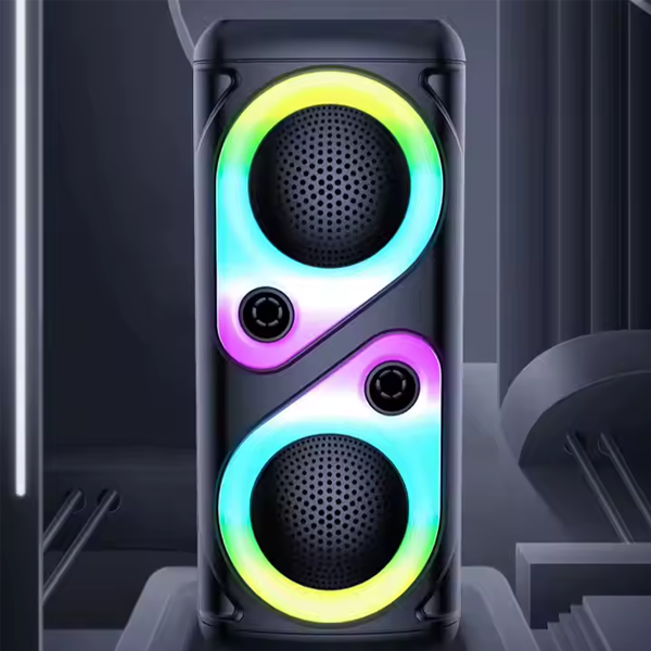 Blueseed BS-105 Portable Bluetooth Speaker with RGB LED Lighting