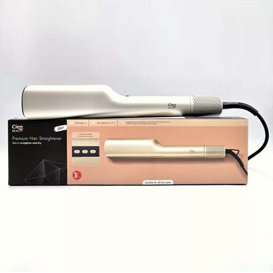 CIEN BEAUTY CBHB 615 A1 Premium 3-in-1 Hair Straightener and Dryer