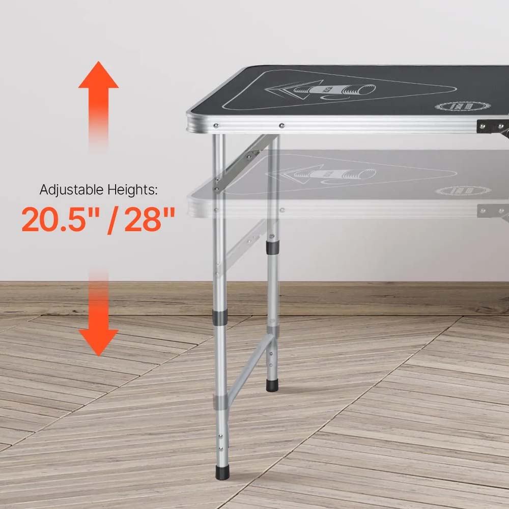 CRIVIT Folding Table for Picnic Camping and Outdoor Events