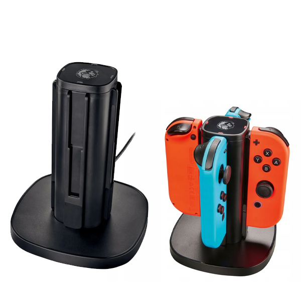 Quad Charging Stand – Charge Up to 4 Nintendo Switch Controllers Simultaneously
