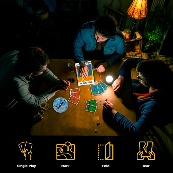 EXIT The Game – The Stormy Flight Escape Room Card Game