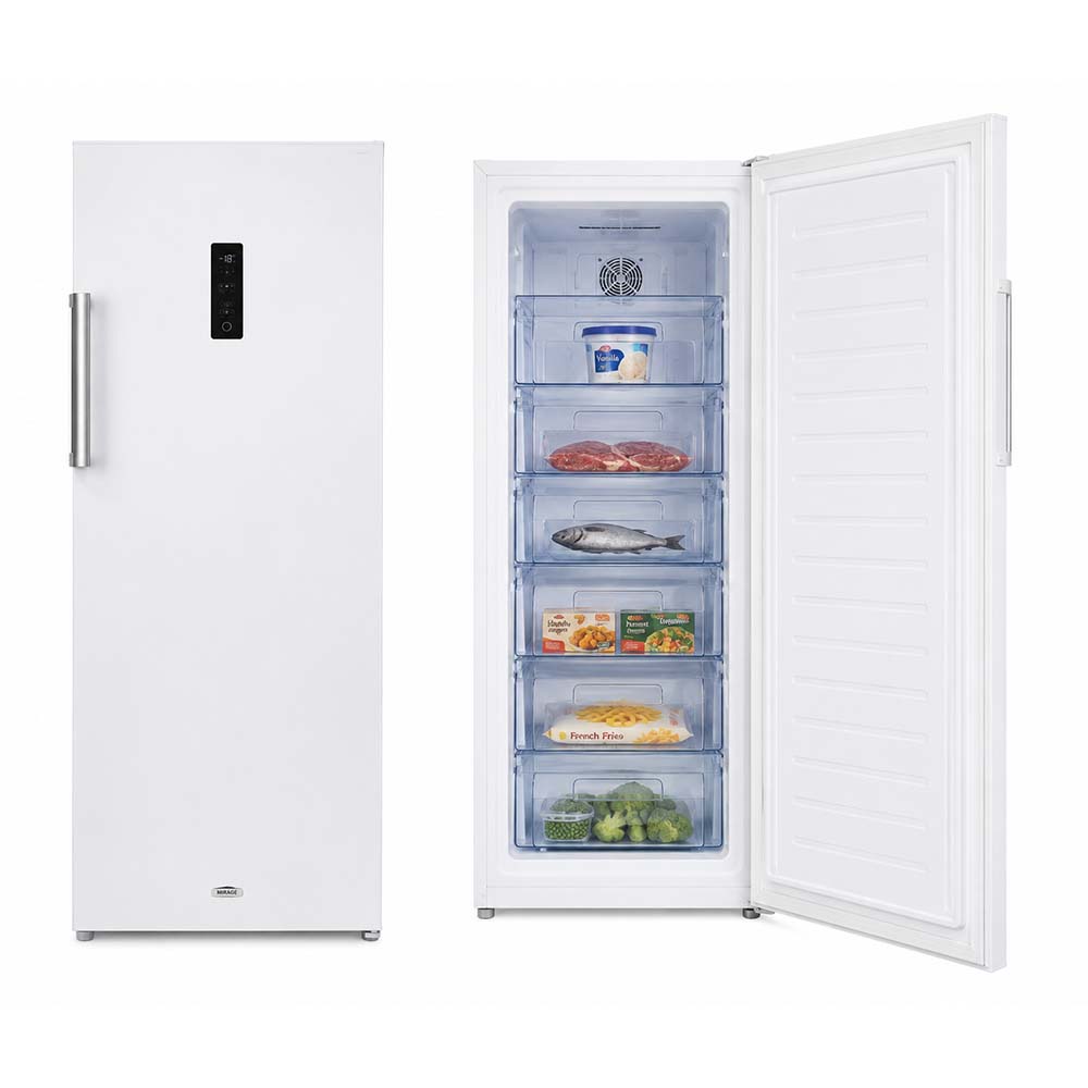 Mirage MR-FZN312W White No Frost Upright Freezer