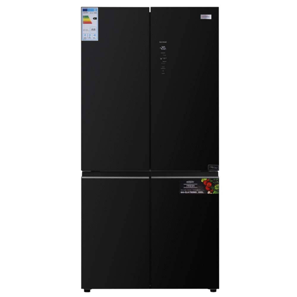 Four Door Inverter Refrigerator No Frost – White Pure Glass (MR-FRW731INV)