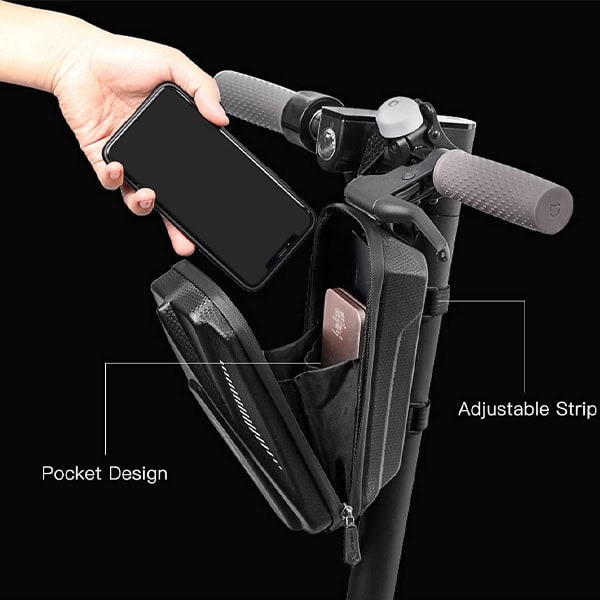 Front Handlebar Bike Bag – Waterproof Hard Shell