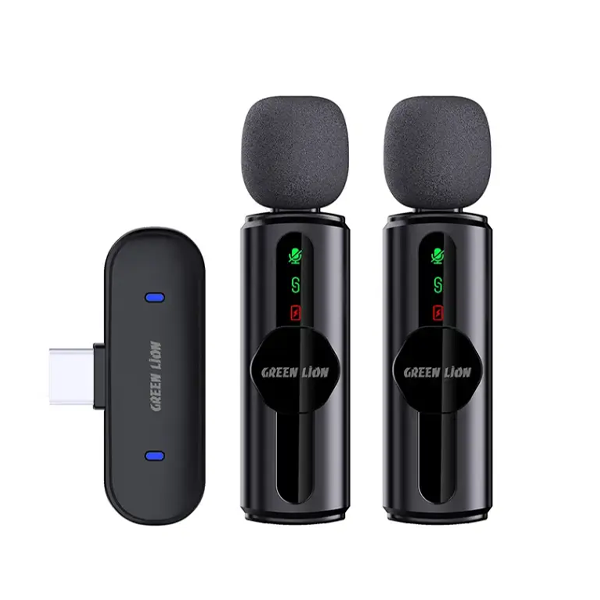 Green Lion Noise Cancellation Microphone – 3 Level USB Desktop Mic