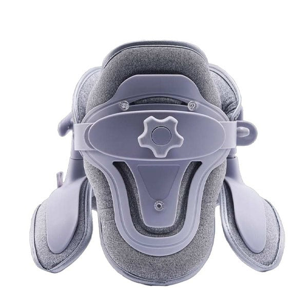 Green Lion Neck Traction Device – Gray | Portable Cervical Spine Stretcher