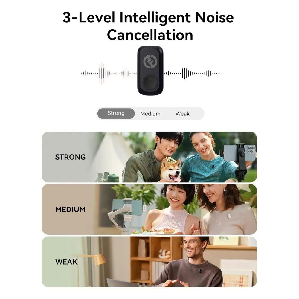 Hollyland LARK A1 Combo Wireless Lavalier Microphone