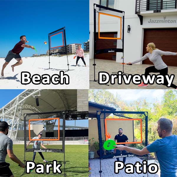 Indoor Outdoor Paddle Game Set No Boundaries Family Sports Game