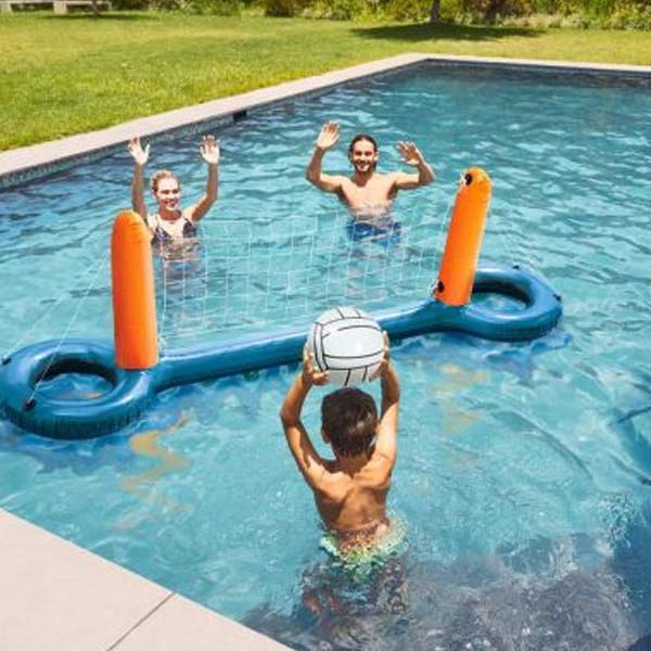 Crivit Inflatable Pool Volleyball Net W 250 x H 76 x D 59 cm