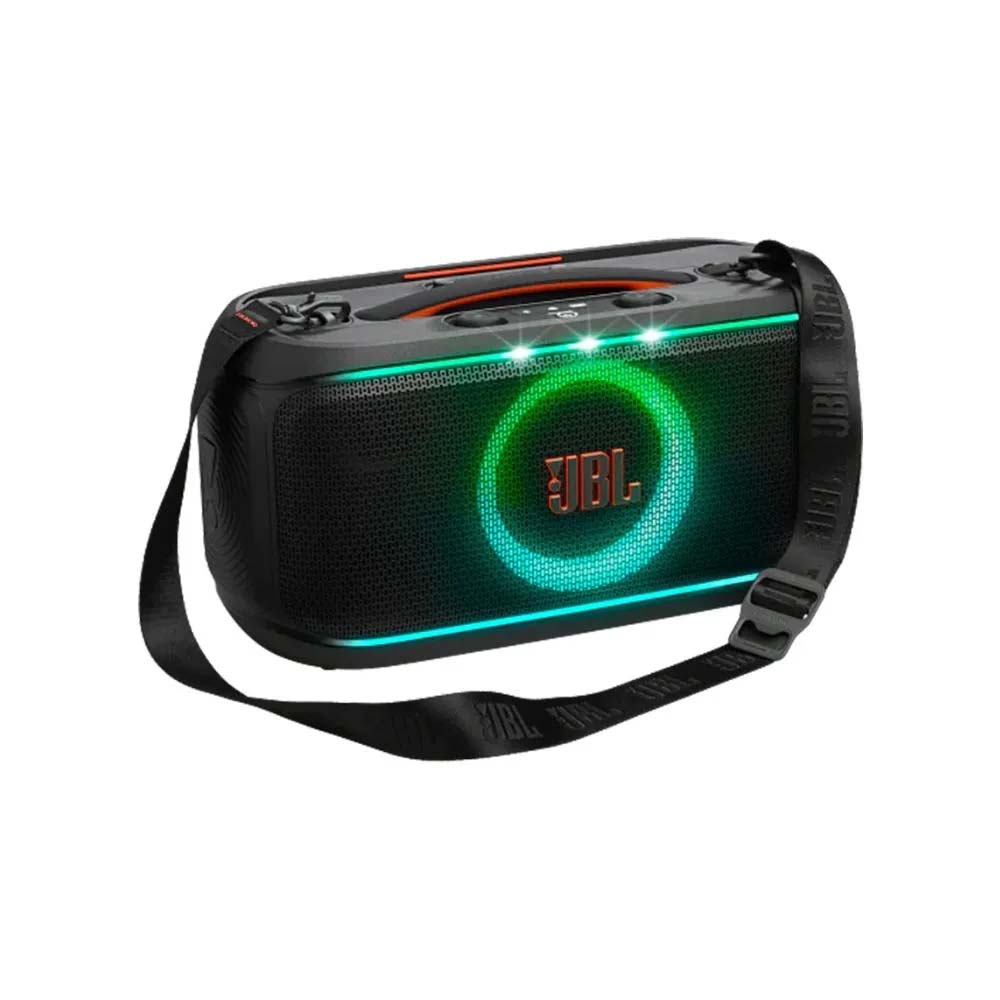 JBL PartyBox On-The-Go 2 Black 100W Portable Speaker with Wireless Microphone