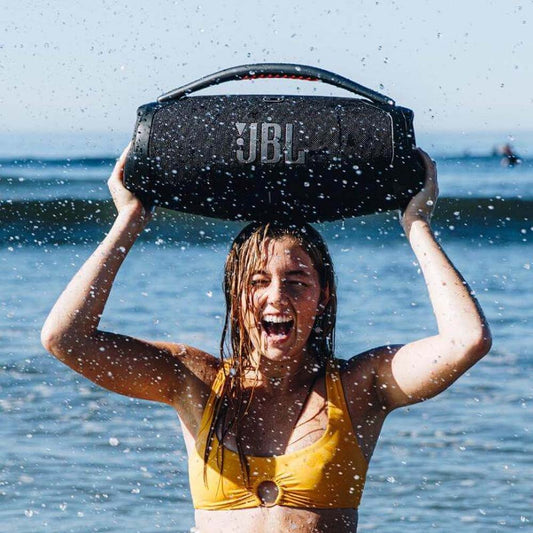 JBL Boombox 3 Black Portable Bluetooth Speaker IP67 24 Hour Playtime