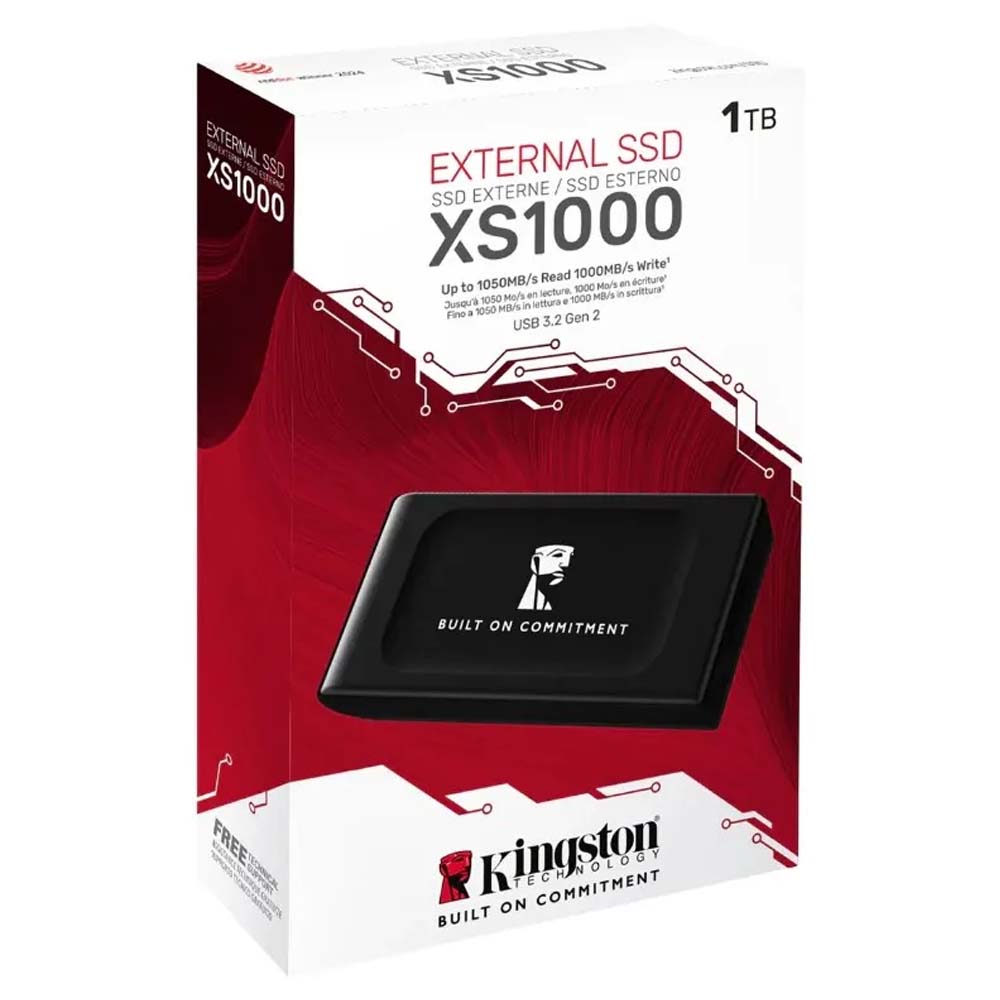 Kingston XS1000 Portable External SSD 1TB 2TB USB 3.2 Gen 2 pack 1tb