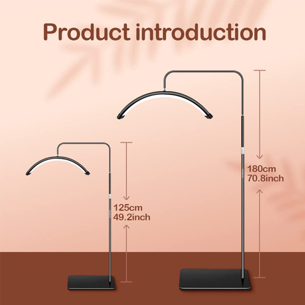 LED Moon Light HD-M6X Professional Lighting for Beauty, Makeup & Live Streaming
