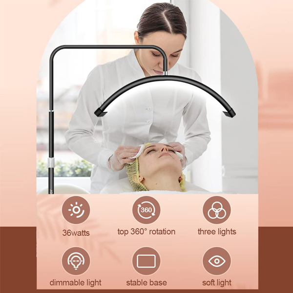 LED Moon Light HD-M6X Professional Lighting for Beauty, Makeup & Live Streaming