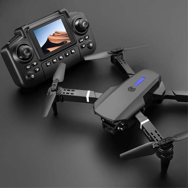 E88 Drone Built In Screen Controller 720P HD Camera