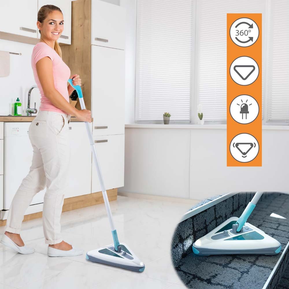 Livington Deeper Sweeper Cordless Floor Cleaner with 4 Rotating Brushes