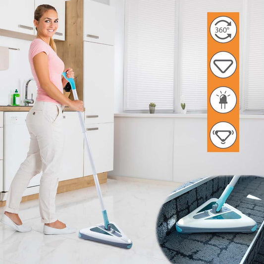 Livington Deeper Sweeper Cordless Floor Cleaner with 4 Rotating Brushes