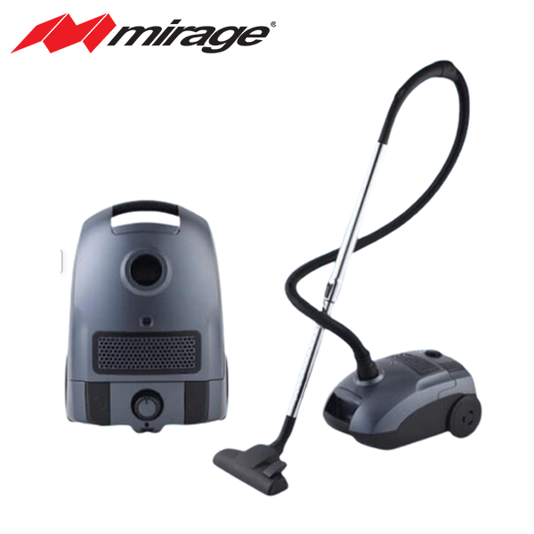 MIRAGE M-VC2000BK Vacuum Cleaner – 2000W Bagged Model with 3L Capacity