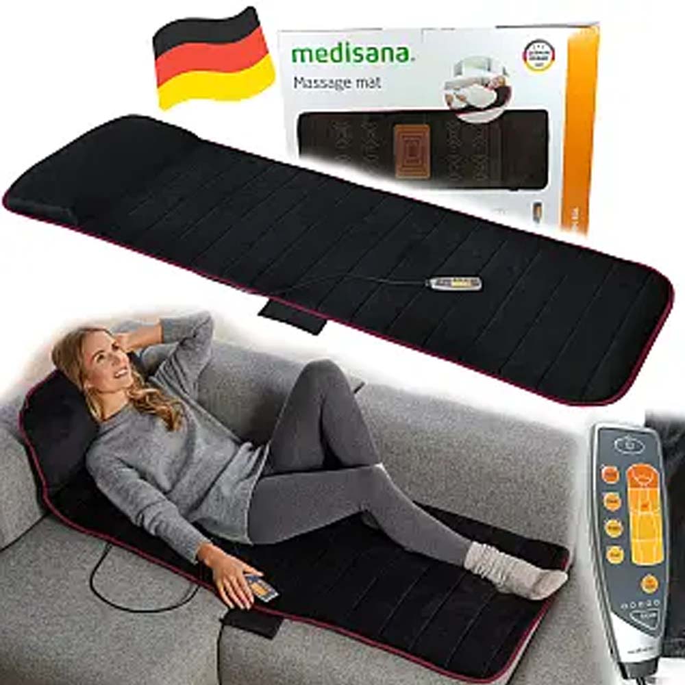 Medisana MM 80L Soft Fleece Massage Mat with Head Pillow
