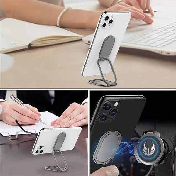 360° Magnetic Foldable Kickstand – Secure Grip & Hands-Free Stand for Smartphones